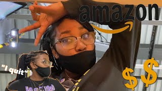 DAY IN THE LIFE working at Amazon Warehouse  Inside Footage  Stower Job [upl. by Nraa]