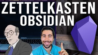 How To Take Smart Notes  Zettelkasten Method in OBSIDIAN by a Medical Student [upl. by Dat88]