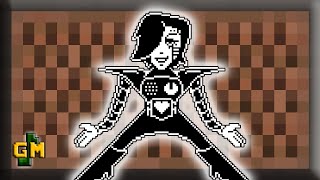 Undertale quotDeath By Glamourquot with Minecraft Noteblocks Mettaton EX Theme [upl. by Dal]