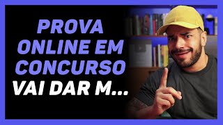 Banca aplica prova online pela primeira vez Esse será o futuro [upl. by Arvid]