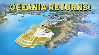 Oceania Returns  Cities Skylines  LIVESTREAM [upl. by Miriam98]