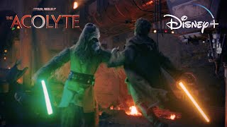 Kelnacca vs Sol amp Torbin Fight Scene  Star Wars  The Acolyte Episode 7 [upl. by Schmitz]