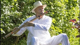 Bansuri and Tampura mit Werner im Garten [upl. by Susann]