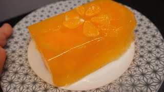 Only 3 Ingredients  Light Mandarin Dessert Recipe  Easyvideo [upl. by Nai]