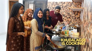 KHUDALAGSE IS FINALLY COOKING  With the famous YouTube cooks Foodvlog [upl. by Eidarb]