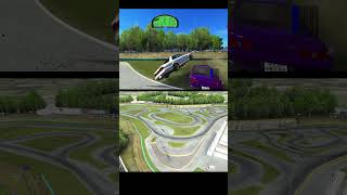 Nissan C33 accident while drifting assettodrifting gaming assetto [upl. by Toole]