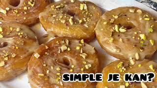 Quick amp Easy  Donuts with Halawa Sauce [upl. by Rett]