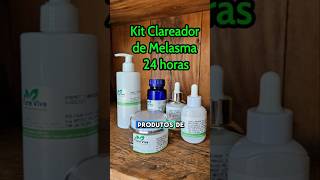 ✅️ Kit Clareador de Melasma 24 Horas Clareie e controle seu melasma definitivamente melasma [upl. by Hope]