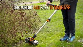 WORX WG163E 20V GRASS TRIMMER UK [upl. by Malca463]