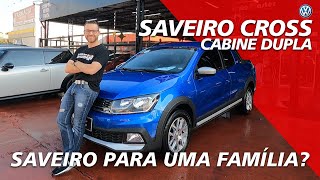 Avaliação Completa da VW SAVEIRO CROSS CABINE DUPLA 2018 [upl. by Eidaj351]