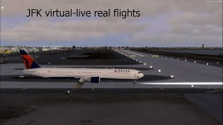 JFKLiveJFK virtual Airport [upl. by Artenal726]