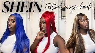 SHEIN FESTIVAL WIG HAUL MUST HAVES [upl. by Dleifxam]