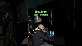 Eddie Hall has ghost tell him off in crazy EVP ghost [upl. by Eentirb506]