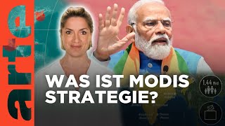 Wahlen in Indien – Modis Strategie  Mit offenen Karten  Im Fokus  ARTE [upl. by Landbert]