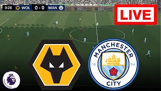 First Half  Wolves 1  2 Manchester City I EPL 202425 I Goals and Highlights [upl. by Koressa90]