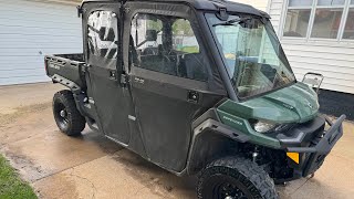 CanAm Defender Oil Change [upl. by Hellah434]