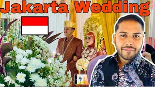 Indonesia Wedding Ceremony 🇮🇩  Jakarta Wedding Ceremony  wedding culture of Indonesia [upl. by Ardenia186]