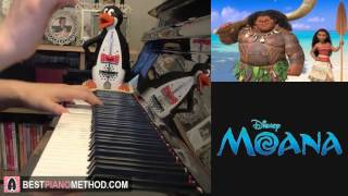 Dwayne Johnson  Youre Welcome Moana OST Piano Cover by Amosdoll [upl. by Haakon]