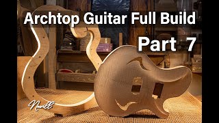 Building an Archtop Guitar Part 7  Fretting Tailpiece amp Accessories [upl. by Rani]