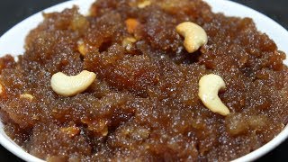 Simple and Tasty Bread Halwa Recipe For Functions  Easy Bread Halwa by Ruchi Vantillu [upl. by Suiravaj483]