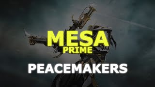 Warframe Mesa Prime Build e Guia  RED CRITS E MUITO DANO [upl. by Thalassa697]