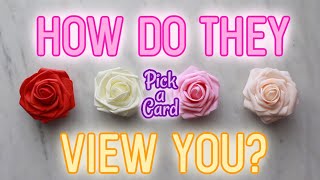 👀 How Do They View You 💗 PICK A CARD 🧐 Timeless Tarot Reading [upl. by Odyssey690]