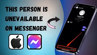 How to Fix Messenger This Person is Unevailable On Messenger On iPhone [upl. by Ettesus774]