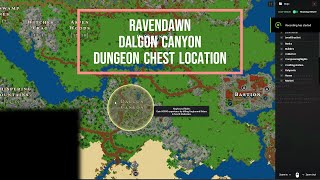 Ravendawn  Dalgon Canyon  Dungeon Chest Location [upl. by Amalee]