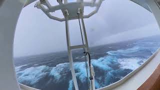 MSC Splendida South Africa Sailing through a small storm [upl. by Nho]