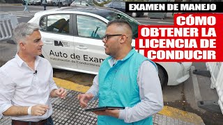 Examen para obtener licencia de conducir  Informe  Matías Antico  TN Autos [upl. by Bloem154]