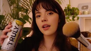 ASMR Getting You Ready for a Night Out 💃✨ bestie pampers you [upl. by Ymia]