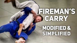 Fireman’s Carry for People Who Suck at It  Judo for BJJ [upl. by Belldame]