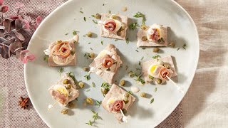 Recept  Eitjes met Vitello tonnato  Colruyt [upl. by Bryan]