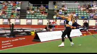 Womens Javelin Throw Complete Bislett Games Diamond League Bislett Stadion Oslo July 1 2021 [upl. by Amero676]