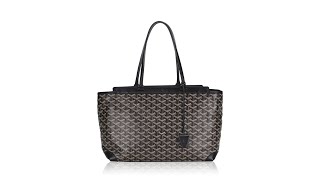 Goyard Goyardine Bellechasse PM Black [upl. by Ford]