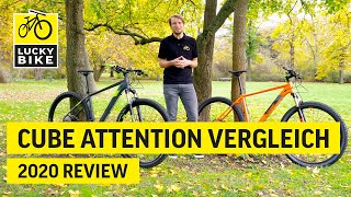 CUBE Attention  Attention SL  Mountainbike Vergleich [upl. by Rednijar]