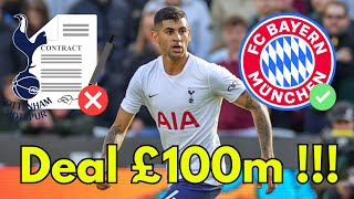 Breaking news Deal £100m Bayern Munich transfer rumors [upl. by Atiana]