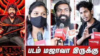 333 Movie Public Review  333 Movie Review  333 Tamil Movie Review  Sandy  Gowtham Menon [upl. by Salocin]