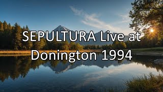 SEPULTURA Live at Donington 1994  Castle Manifest  Monsters of Rock Performance [upl. by Gibert]