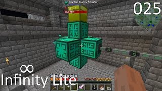 Minecraft FTB Infinity Lite  Quantum Quarry amp Changes  S01E025 [upl. by Berlyn626]