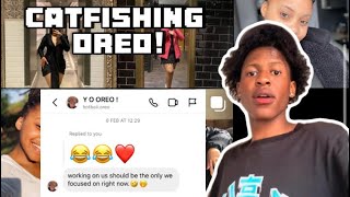 CATFISHING OREO PRANK GONE RIGHT he folded😭🤣 [upl. by Strander]