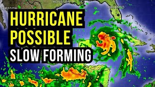 Slow Forming Hurricane Likely [upl. by Evalyn490]