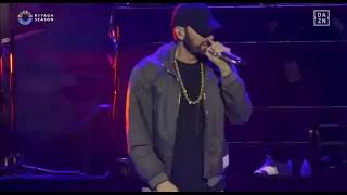 Eminem  Rap God Live at BMO Stadium in Los Angeles [upl. by Wanyen]