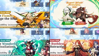 VERSION 51 52 amp 53 BANNERS CONFIRMED Chasca Mavuika BANNER And RERUN BANNERS  Genshin Impact [upl. by Mab703]