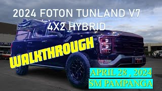 2024 Foton Tunland V7 4x2 Hybrid  WALKAROUND  SPECS  DIMENSIONS  BOSS JACOBS [upl. by Haelahk]