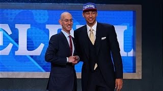 Philadelphia 76ers Draft Ben Simmons With First Pick of 2016 NBA Draft [upl. by Nhtanhoj]