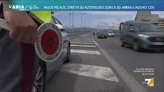 Multe più alte stretta su autovelox e zone a 30 kmh arriva il nuovo Codice della strada [upl. by Jews]