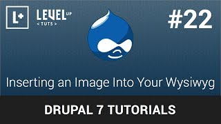 Drupal Tutorials 22  Inserting an Image Into Your Wysiwyg [upl. by Auqinahs279]