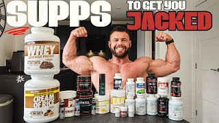 Supplements I take to get jacked and not Die [upl. by Nihahs]