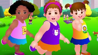 Cabeza Hombros Rodillas y Pies Head Shoulders Knees amp Toes  Canción de Ejercicios  ChuChu TV [upl. by Arobed724]